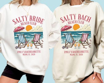 Last Splash Bachelorette Sweathirts, Beach Bachelorette Crewnecks, Mermaid Bach Shirts, Coastal Bachelorette Sweaters, Tropical Bach Tops