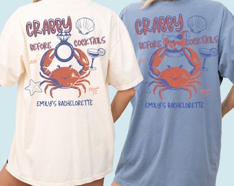 Last Splash Bachelorette Shirts, Beach Bachelorette Tshirts, Crabby Bach T Shirt, Coastal Bachelorette Tees, Tropical Bach Comfort Colors