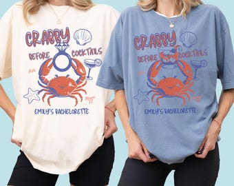 Last Splash Bachelorette Shirts, Beach Bachelorette Tshirts, Crabby Bach T Shirt, Coastal Bachelorette Tees, Tropical Bach Comfort Colors