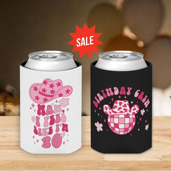 Birthday Koozie Etsy