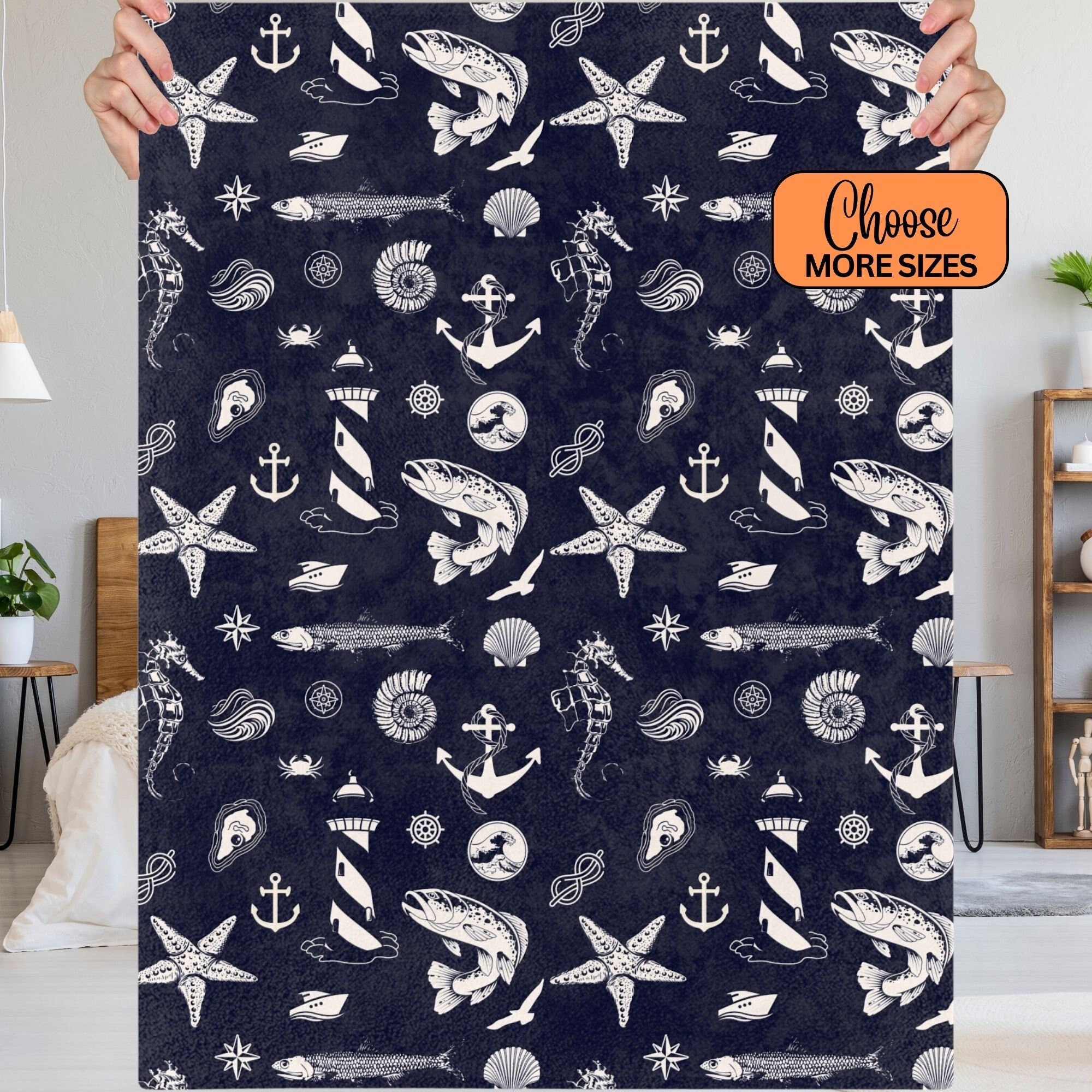 Nautical themed throws hotsell