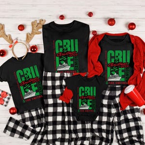 Personalized Christmas Cruise 2024 Shirts, Custom Family Christmas Cruise Tshirt, Holiday Family Cruise T Shirt, Xmas Family Vacation Tee