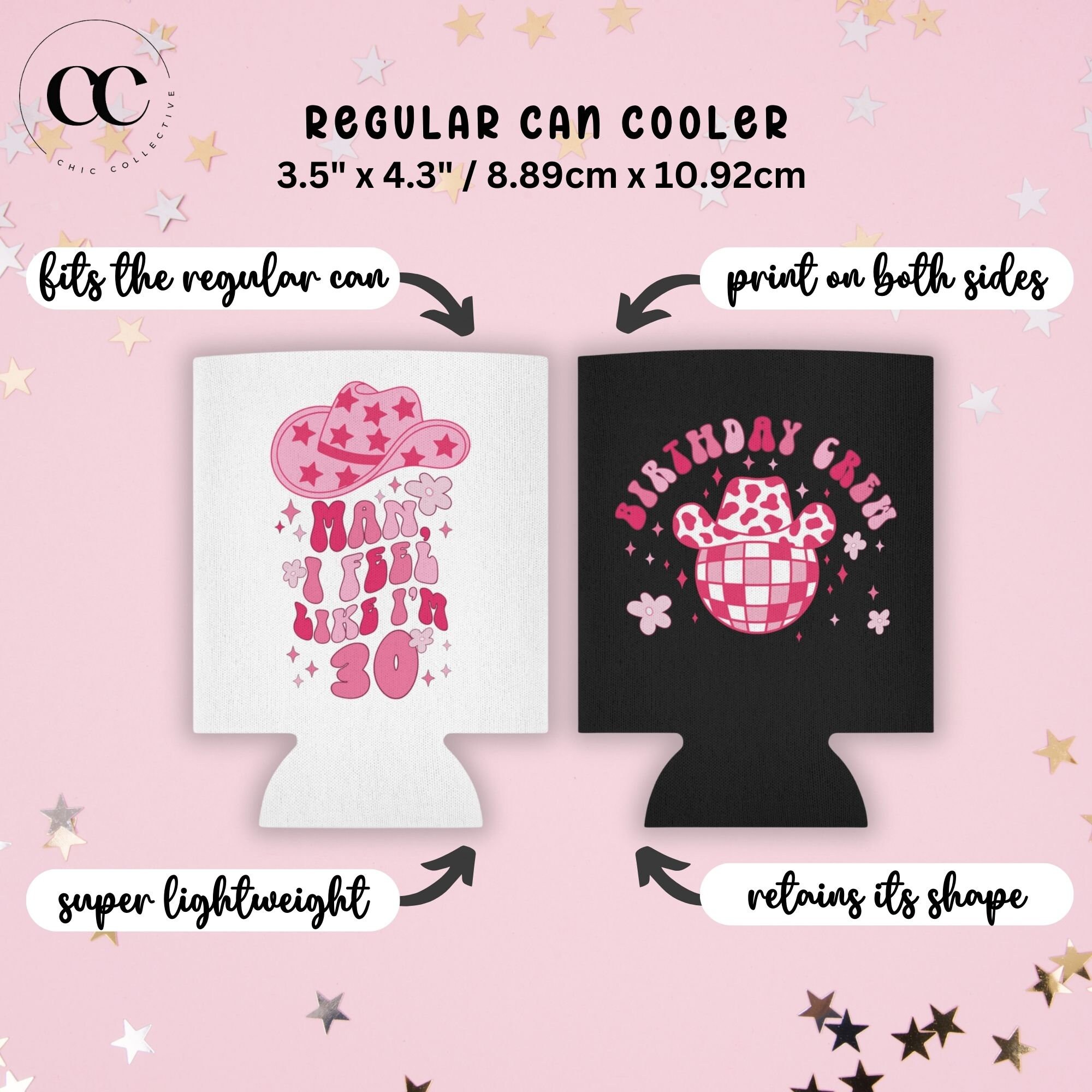 Beer Koozie for 30th Birthday Party Nashville 30th Birthday Etsy