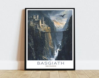 Basgiath War College Printable Art - The Fourth Wing Print, Instant Digital Download, Navarre