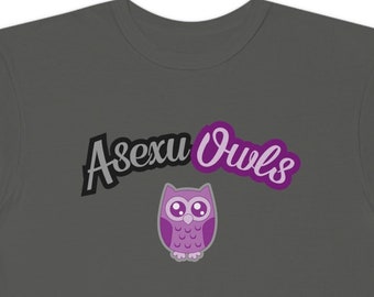 Koszulka Ace Pride AsexuOwls Asexual Pride Pun Funny Pride Koszulka z grafiką z przodu i z tyłu