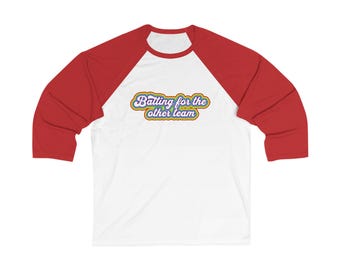 Koszulka baseballowa „Batting for the Other Team Pride Raglan”