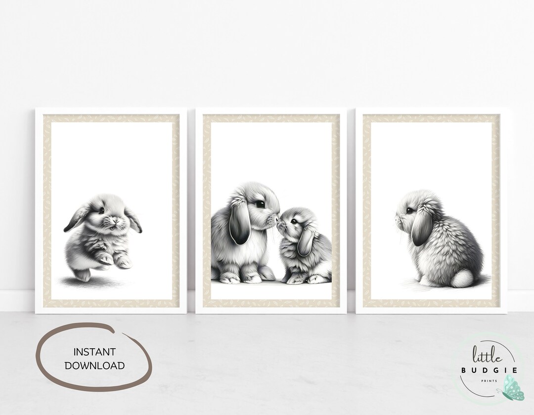 Bumbleboo Baby Penguin Nursery Wall Prints Playroom Produktbild-Vorschau 10