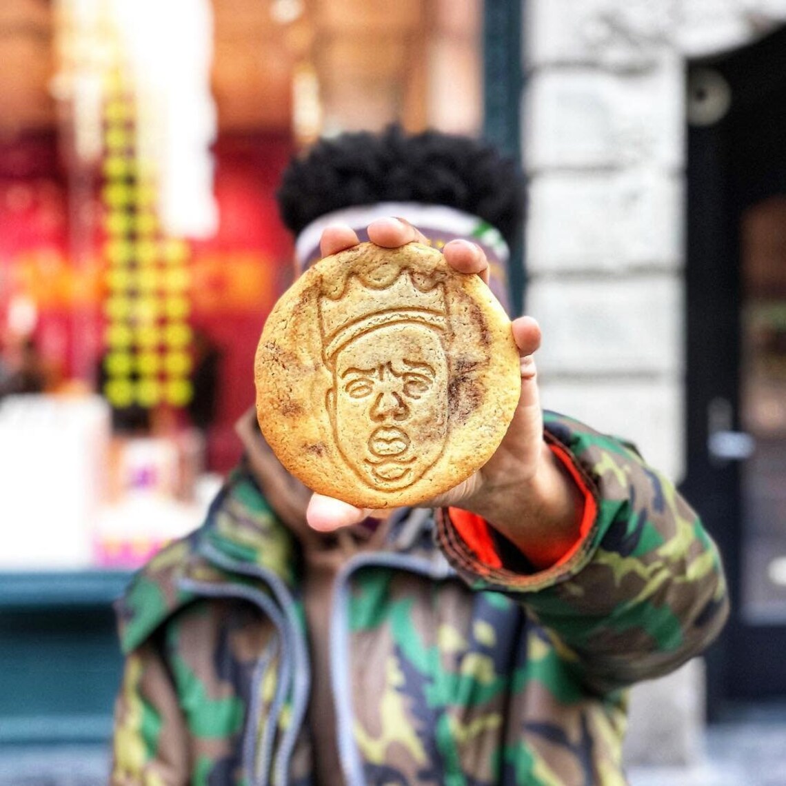 Biggie Smalls Sugar Cookie the Notorious B.I.G. christopher Etsy