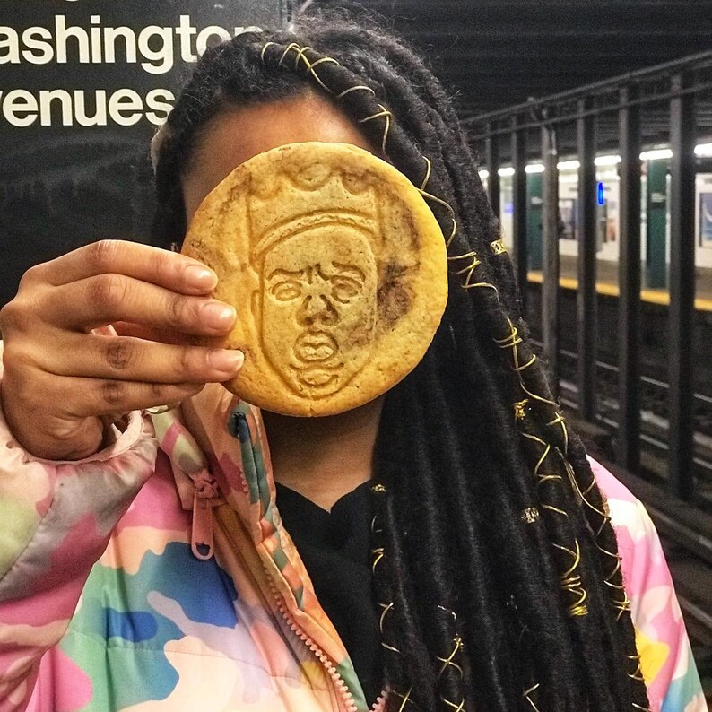 Biggie Smalls Sugar Cookie the Notorious B.I.G. christopher Etsy
