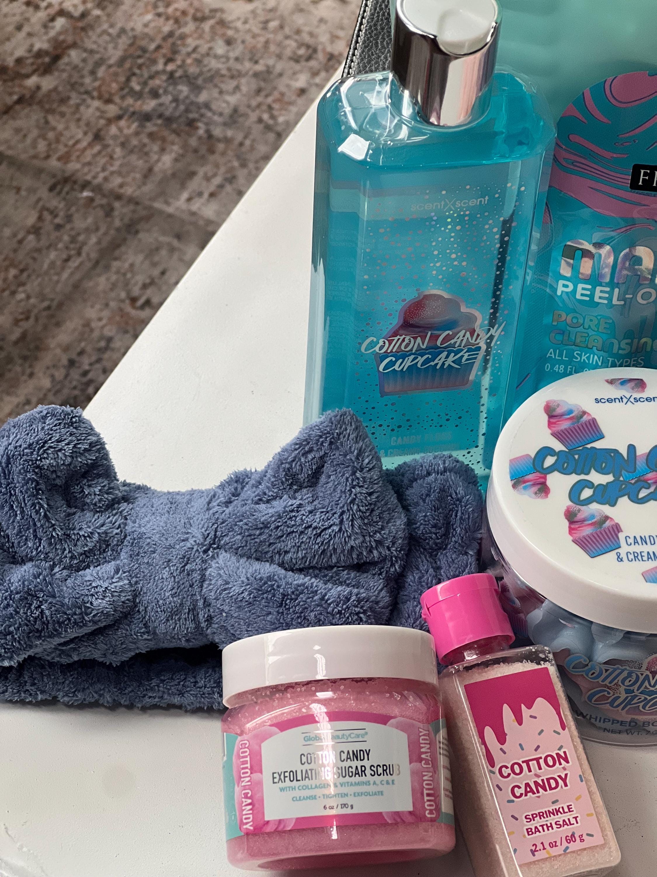 Cotton Candy Spa Basket - Etsy