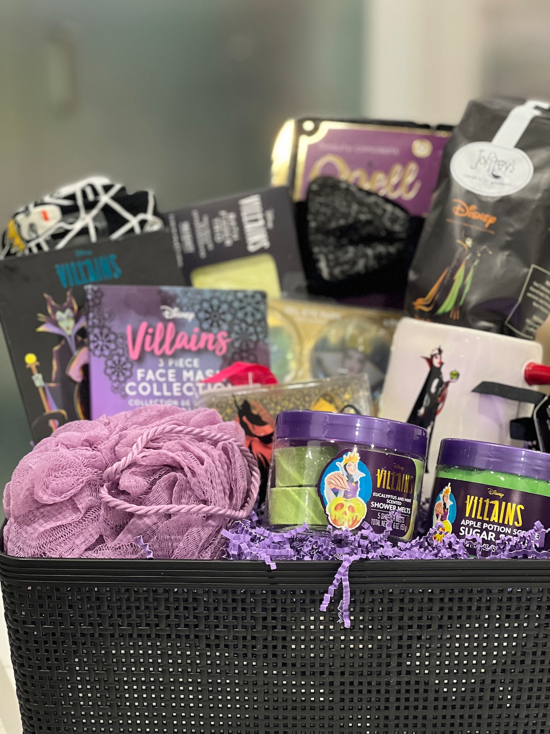 Disney Villains Spa Gift Basket Etsy