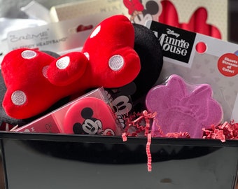 Cesta de spa de Pascua de Minnie Mouse