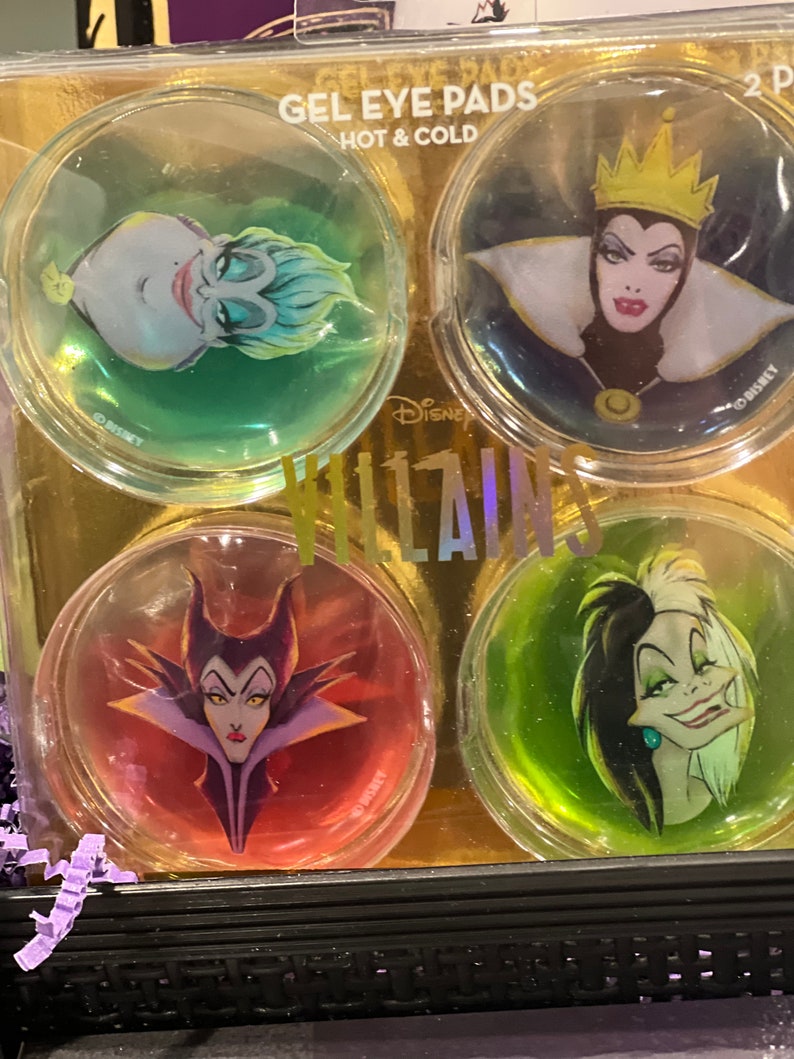 Disney Villains Spa Gift Basket Etsy