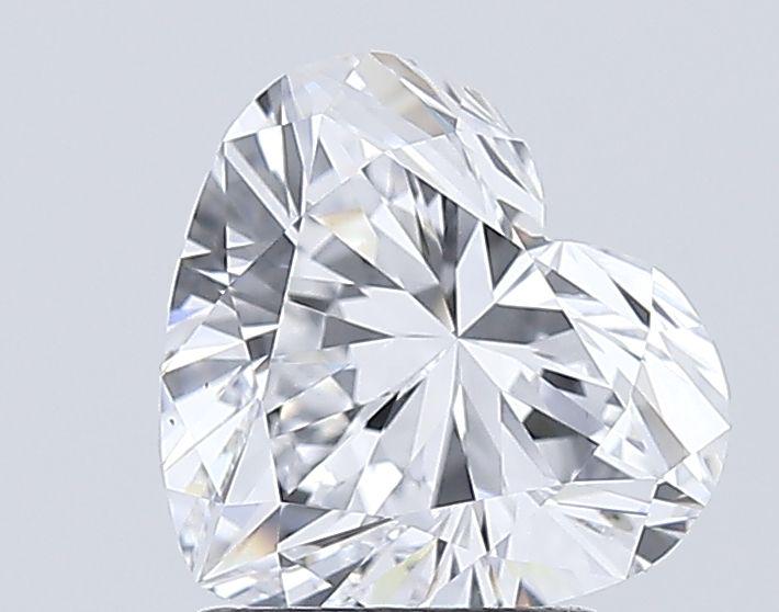 Heart 2.00ct D VS1 / Loose Lab Grown Diamond With IGI Certified 