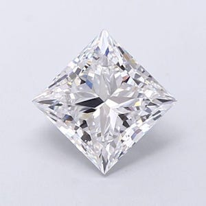 Princess 2.24ct Lab Grown Diamond | D Color VS1 Clarity | IGI Certified | Excellent Polish & Symmetry | Bold Square Cut Sparkle | CVD Grown