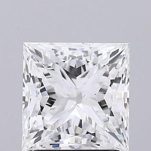 Princess 2.02ct E VS2, Lab Grown Diamond, IGI Certificate, Loose Diamond