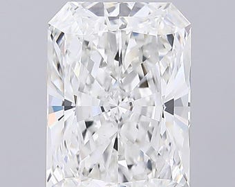 Radiant 6.52ct F VVS2  / Loose Lab Grown Diamond With IGI Certificate