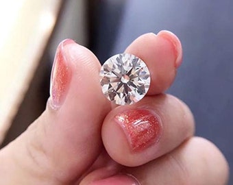 IGI Certified Lab Created Diamond 2CT Round Lab Grown Diamond Loose Diamond for Custom Engagement Ring