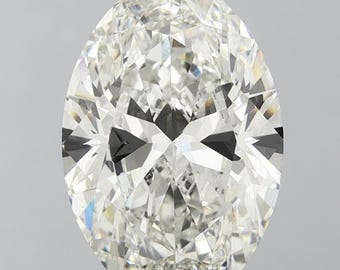 Oval 10.01ct H VS1 / Lab Grown Diamond, Loose Diamond for Engagement Ring, Earrings or Pendant.