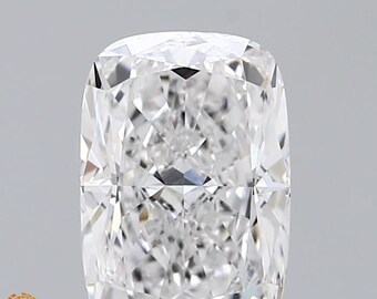 Cushion 2.07ct E VVS2 | Lab Grown Diamond , IGI Certified Loose Diamond for Custom Wedding Band, Earrings or Pendant.