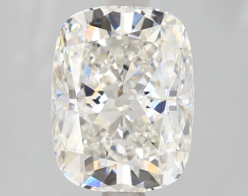 Kussen 3,01 ct G VS1 IGI-gecertificeerde diamant / Excellent Cut Loose lab-grown diamant voor jubileum en verlovingsring. afbeelding 1