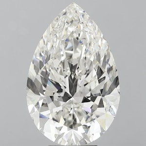 Pear 8.00ct G VS1, IGI Certified, Loose Lab Grown Diamond