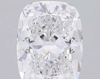 Cushion 4.01ct E VVS1 / IGI Certified Diamond / Excellent Cut Loose lab grown diamond for ring