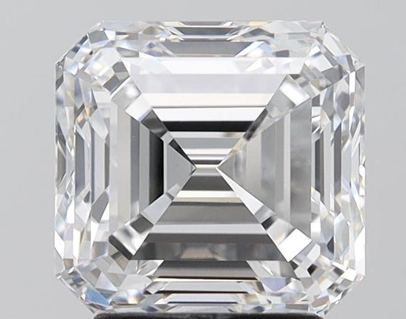 アッシャー 3.00ct D VS1、ラボグロウンダイヤモンド - IGI証明書付き 