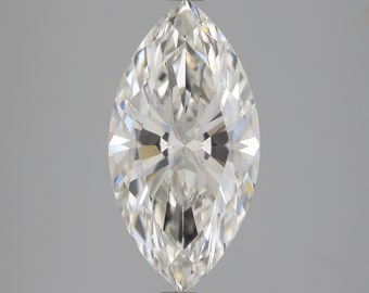 Marquise 3.22ct G VS1 / Lab Grown Diamond with IGI Certified Loose Diamond For Engagement Ring