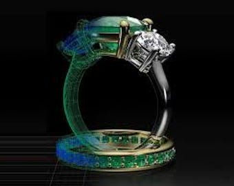 Custom Jewelry CAD Design Service | Unlimited Revisions | Personalized Ring, Pendant, Earrings & More