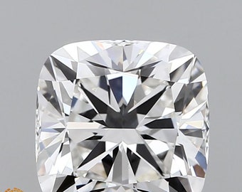 Cushion 2.50ct F VS1 |  Solitary diamond with Excellent polished diamond | IGI Certificated diamond | Gift for diamond.