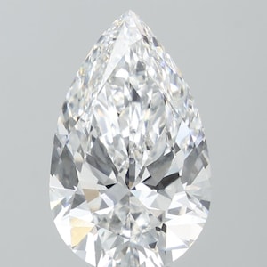 Pear 8.00ct F VS1, IGI Certified, Loose Lab Grown Diamond