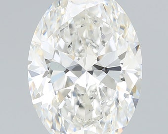 Oval 10.53ct F VS2 / Lab Grown IGI Certified Diamond For Engagement Ring / Loose Diamond gift for him, her