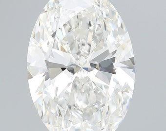 Oval 10.37ct F VS1, Lab Grown Diamond / IGI Certified Loose Diamond / Diamond for Engagement Ring