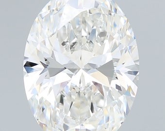 Oval 10.61ct F VS1 / Lab Grown Diamond / IGI Certified Diamond For Engagement Ring For Jewelry