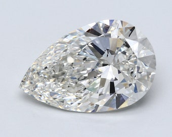 Pear 10.03ct G VS1 |  Lab loose dimond with IGI Certificate | White color diamond | Clarity diamond | Anniversary diamond.