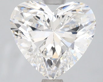Heart 2.09ct F VS2 |  Creative unique shaped diamond with IGI Certificate | Anniversary gift diamond | Birthday gift diamond.