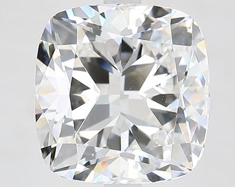 Cushion 5.15ct F VVS2 | IGI Certified Diamond / Excellent Cut Loose lab grown diamond for Anniversary and Engagement ring.