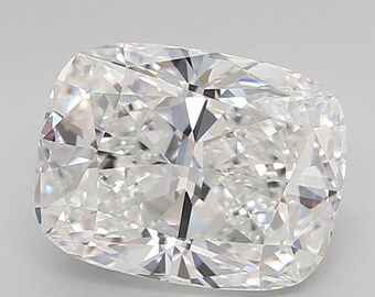 Cushion 3.02ct F VVS1, Lab Grown Loose Diamond - Excellent Cut - With IGI Certification - Diamond For Ring