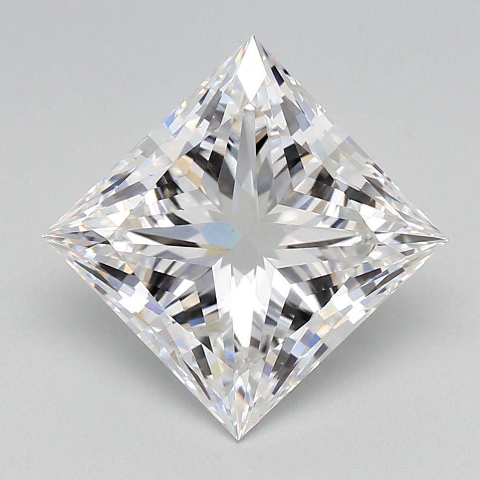 プリンセス 5.00ct D VS1、IGI認定、ラボグロウンダイヤモンド - Etsy 日本