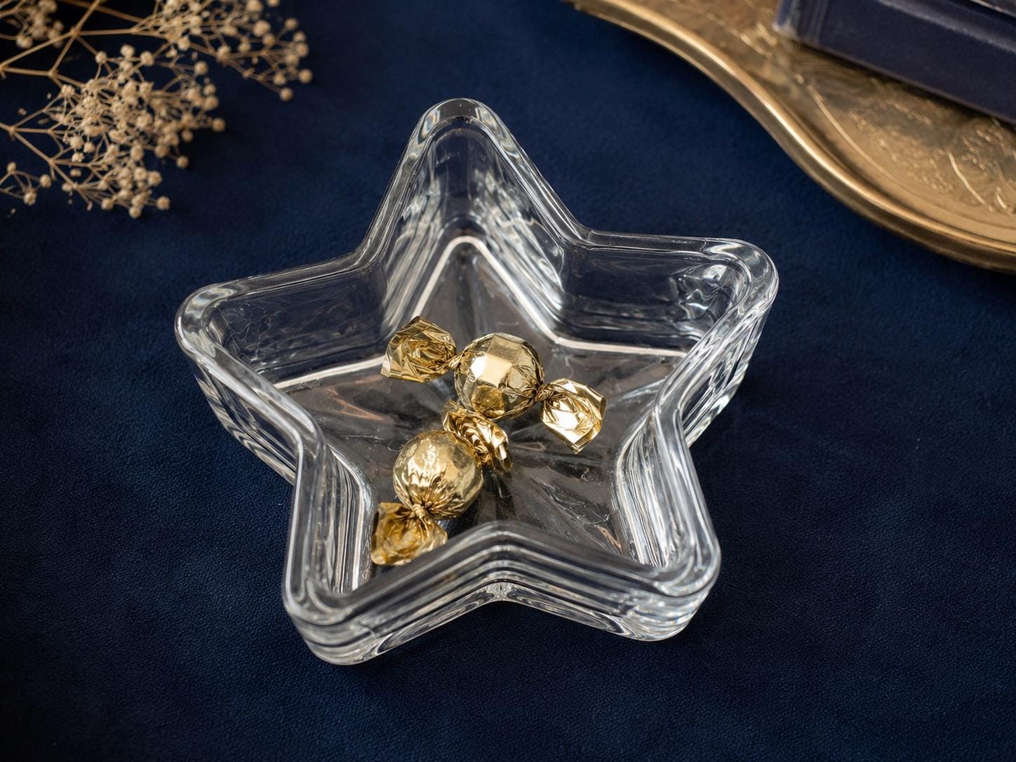 Star Shaped Glass Dish - Etsy