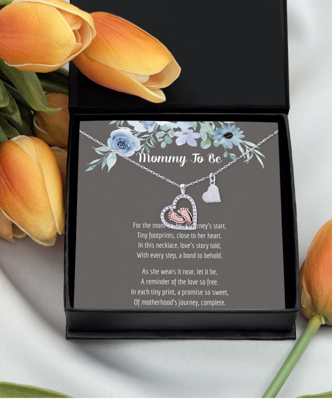 Expecting Mom Gift Custom Mommy to Be Necklace Gift for Expecting Moms ...
