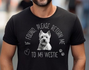 Westie Mom/Dad T-Shirt: West Highland Terrier Lover Gift