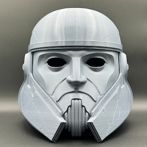 Captain Enoch Inspired Helmet Cosplay 3D Printed Raw DIY Kit