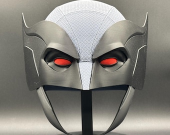 Wolverine Inspired Deadpool & Wolverine Screen Accurate Helmet Cosplay 3D Printed (X-Force Chin Strap Version)