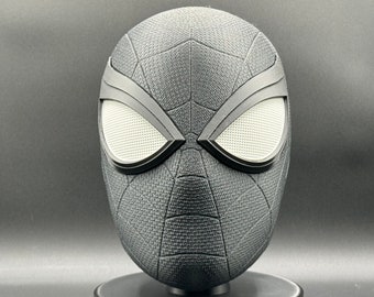 Spider-Man Inspired Black Symbiote Suit Helmet/Mask 3D Printed Cosplay