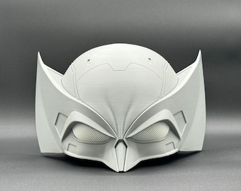 Wolverine Inspired Helmet Cosplay 3D Printed Raw DIY Kit