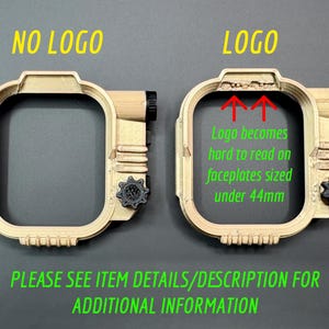 Pip Boy Cover/Faceplate For Apple Watch 3D Printed image 9