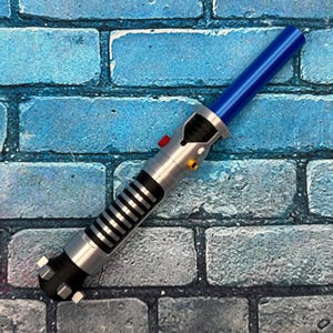 Obi-Wan Kenobi Prequel Trilogy Inspired Lightsaber Cosplay Prop w/ Collapsible Blade (3D Printed)