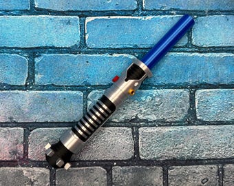 Obi-Wan Kenobi Prequel Trilogy inspiriert Lichtschwert Cosplay Prop mit Klappklinge (3D gedruckt)